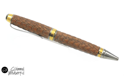 Woven Wood Gentlemen's Pen