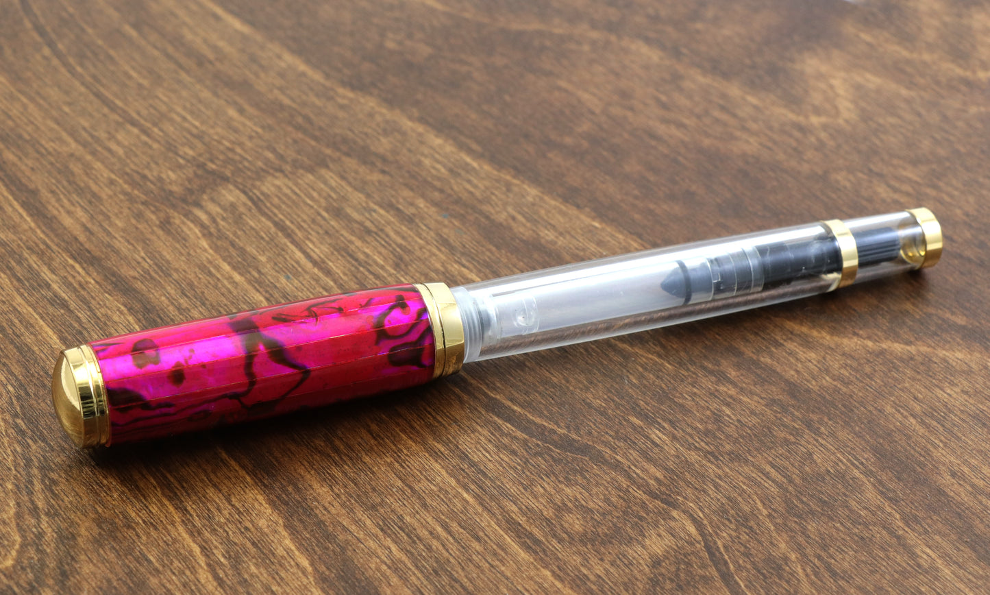Pink Abalone Fountain Pen