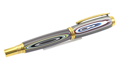 Fordite Rollerball Pen - Motor Agate Pen