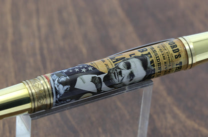 Brass Lincoln Ballpoint Pen