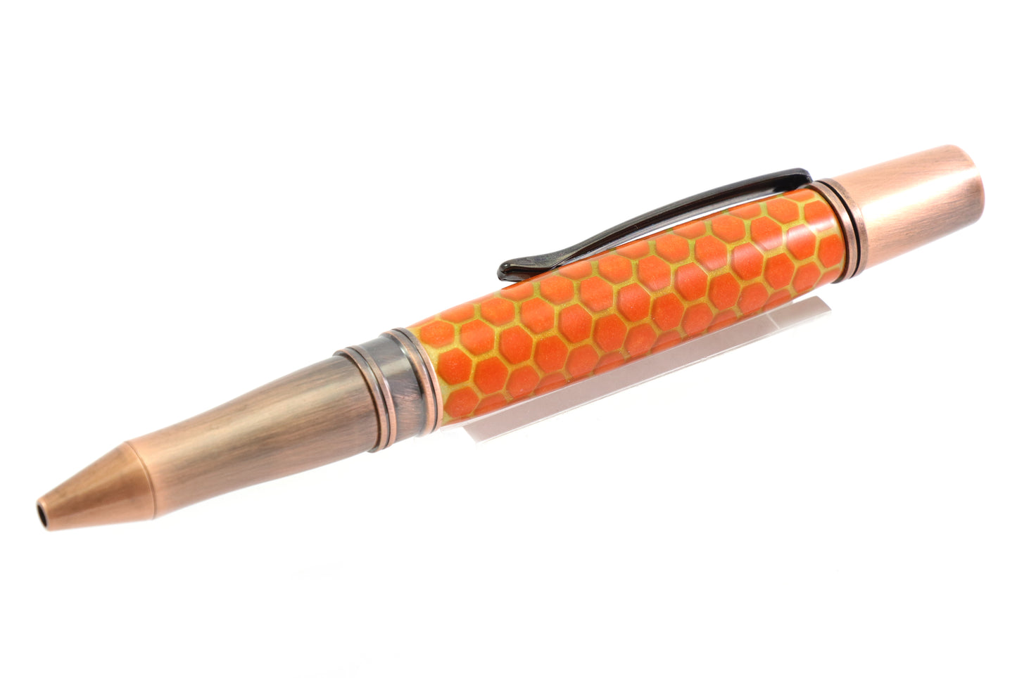 Orange Honey Honeycomb Pen