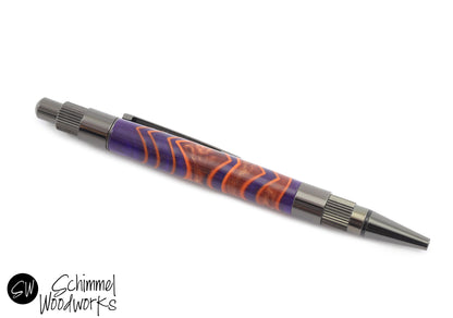Purple and Orange Click Pen