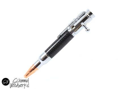 Carbon Fiber Mini Bullet Pen
