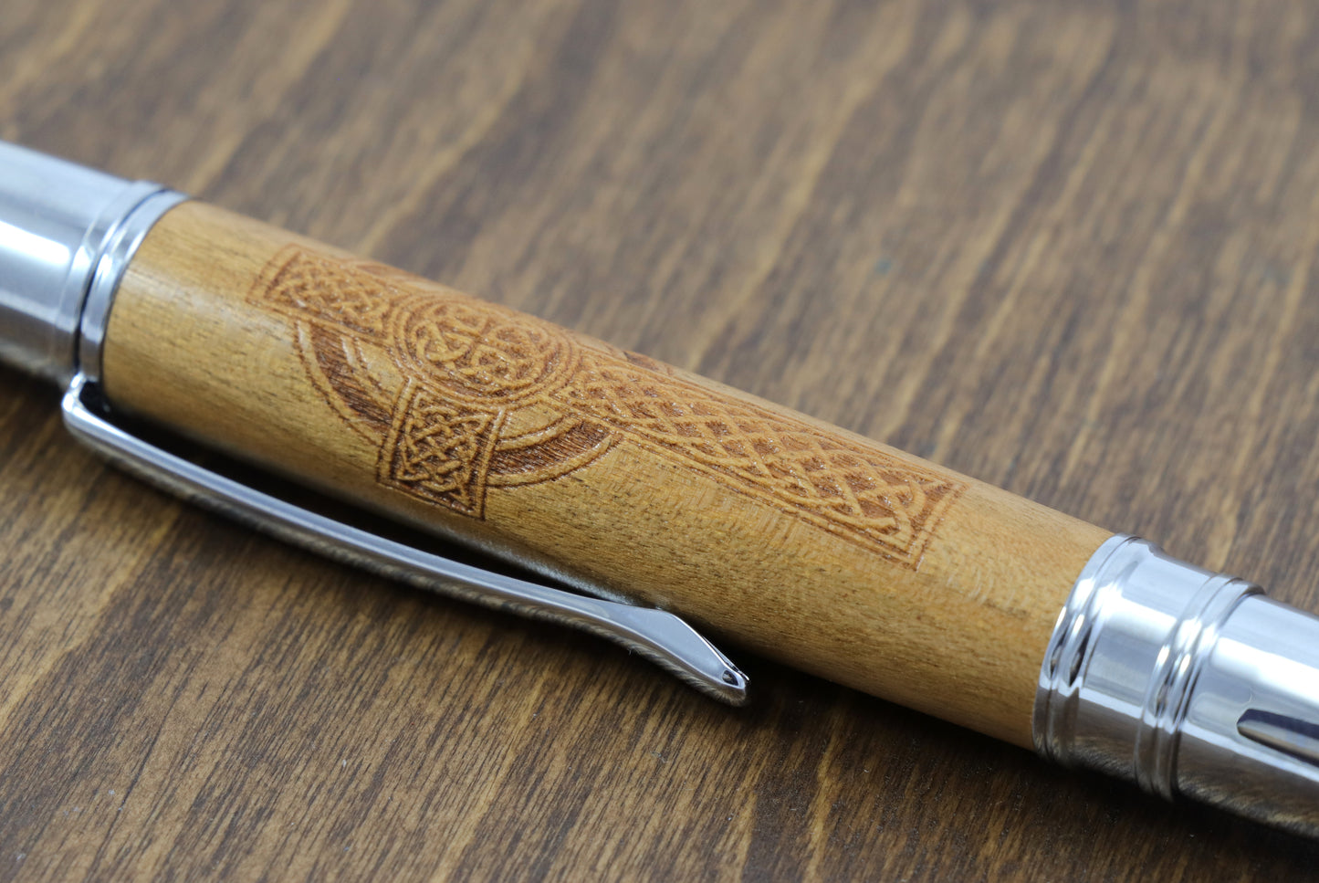 Wood Celtic Cross Pen
