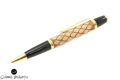 Maple & Walnut Wood Scales Pen