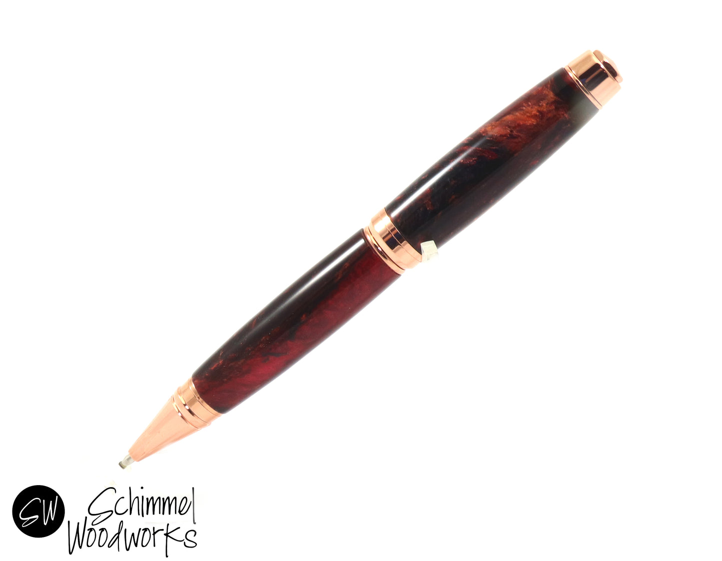 Copper Flame Pen