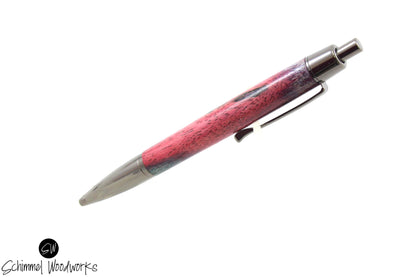 Tri-Dyed Wood Click Pen