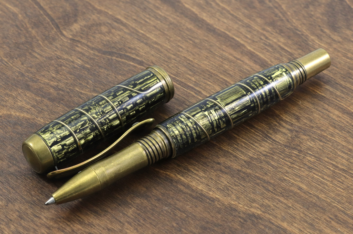 Brass Steampunk Rollerball Pen