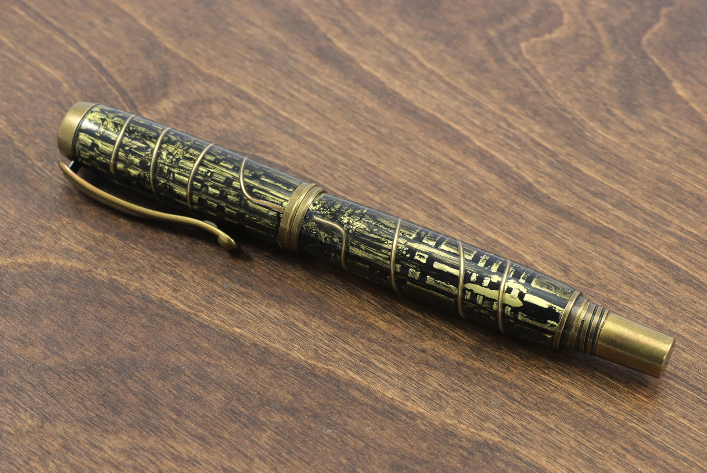 Brass Steampunk Rollerball Pen