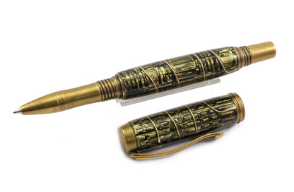 Brass Steampunk Rollerball Pen