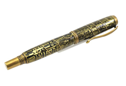 Brass Steampunk Rollerball Pen