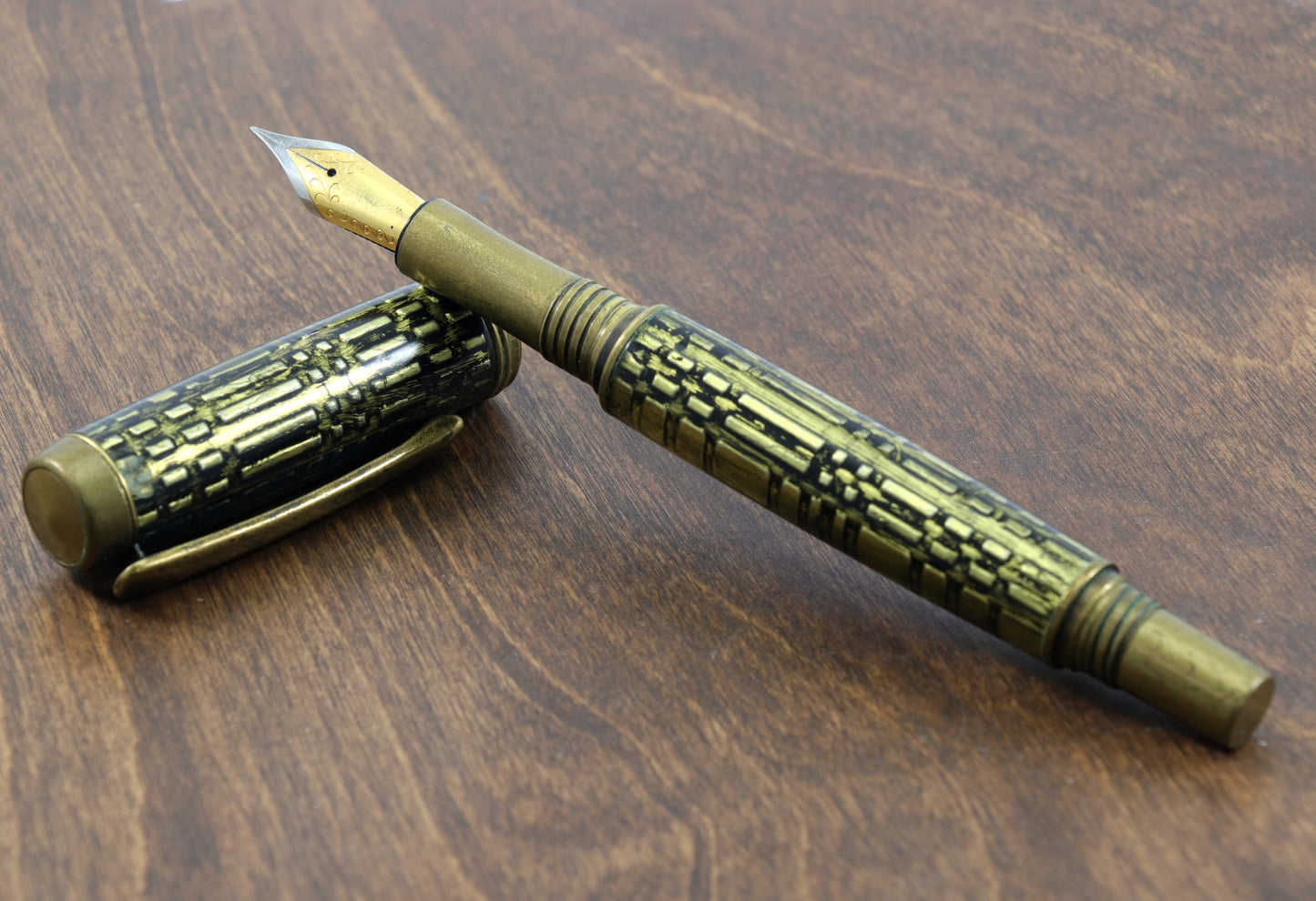 Brass Steampunk Fountain Pen