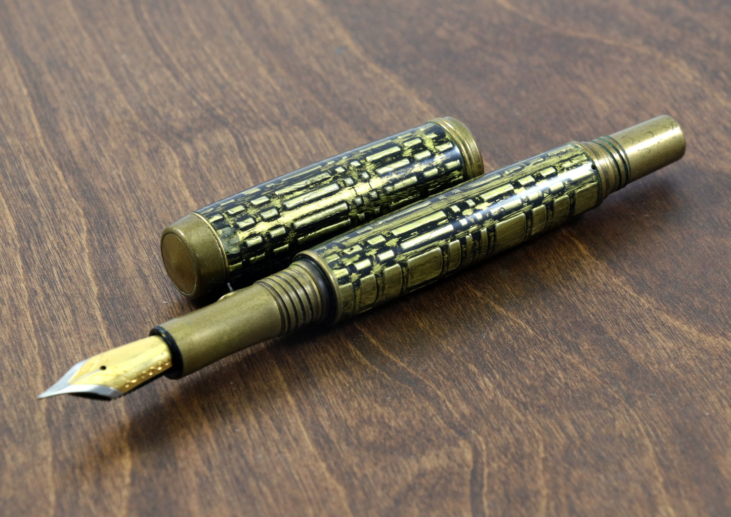 Brass Steampunk Fountain Pen