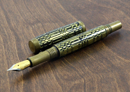 Brass Steampunk Fountain Pen