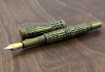 Brass Steampunk Fountain Pen