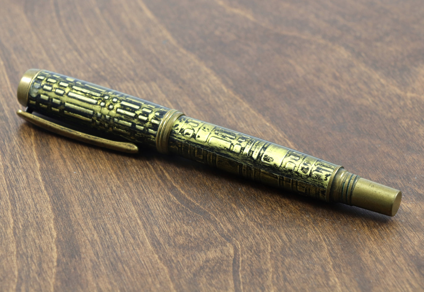 Brass Steampunk Fountain Pen