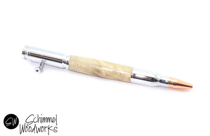 Quilted Maple Bullet Pen