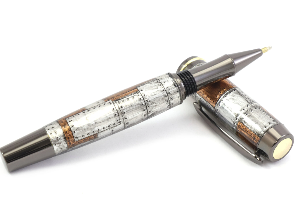 Gentlemen's Steampunk Rollerball or Fountain Pen