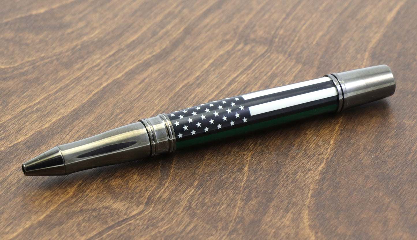 USA Thin Green Line Pen