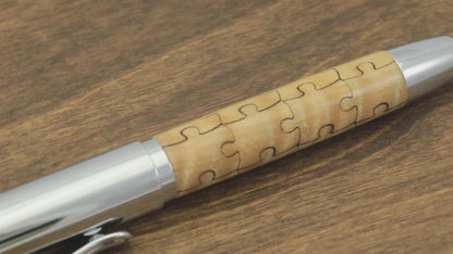 Wood Puzzle Pen