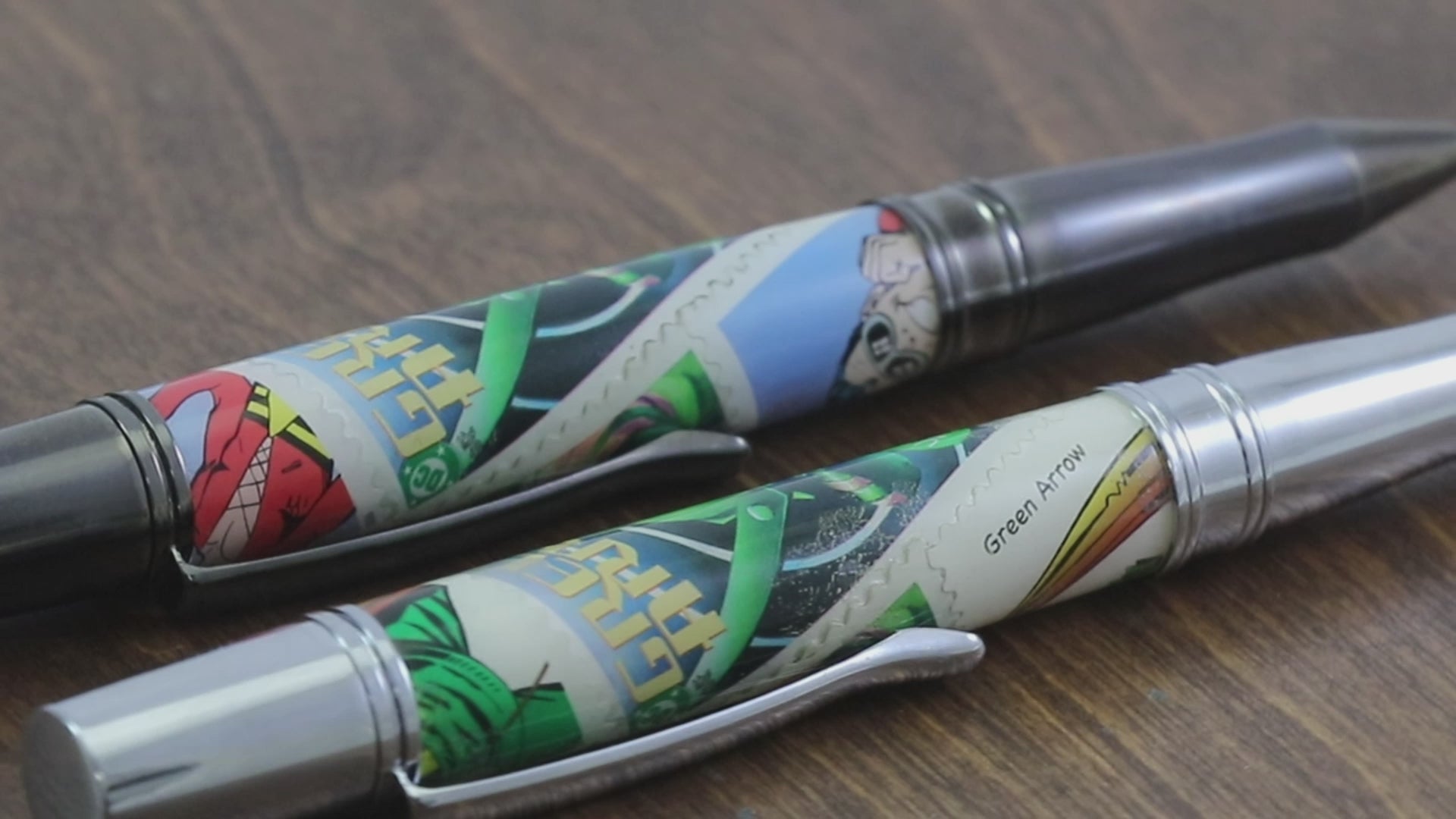 Green Arrow Stamp Pen – Schimmel Woodworks