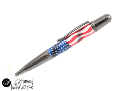 United States Wavy Flag Pen
